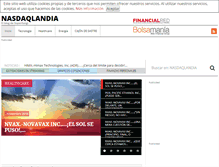 Tablet Screenshot of nasdaqlandia.com